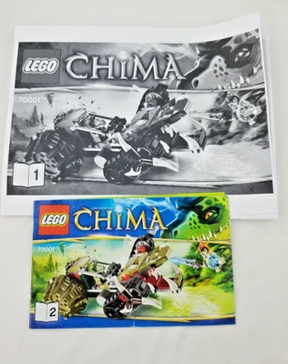 LEGO Legends of Chima Crawley's Claw Ripper 70001 100% ПОЛНЫЙ КОМПЛЕКТ минифигурок Inst - Изображение 1 из 4