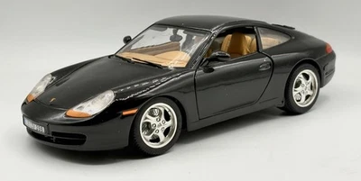 BURAGO Porsche Carrera 911 1997 Black  1/18 - image 1 of 4