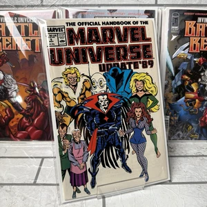 The Official Handbook of the Marvel Universe: Update '89 #5 casi nuevo - Imagen 1 de 3