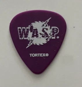 WASP GUITAR PICK shirt vinyl iron maiden metallica judas priest kiss ratt dio - Picture 1 of 2
