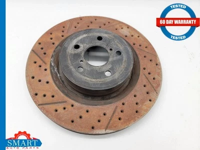 Rotor único delantero Lexus ISF IS F ranurado y perforado izquierdo o derecho 08-14 OEM Foto 1 de 4