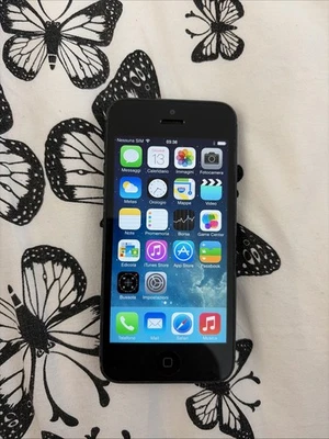 Apple iPhone 5 A1428 iOS 7 !!! 32gb Nero Black 4108 - Immagine 1 di 4