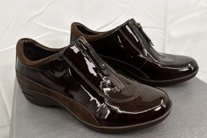 Cole Haan  Luna Women’s 7.5 b  Waterproof Shoes Brown Zip Comfort - Picture 1 of 13