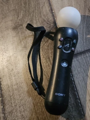 Sony PlayStation 3 PS3 Move Motion Controller Black (CECH-ZCM1U) - Image 1 of 4