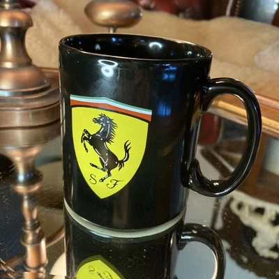 Ferrari Vintage Mug Black Used  - Image 1 of 4