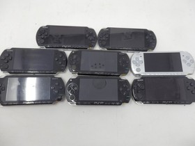 Lot of 8 Playstation PSP Handheld Consoles 5 3000 Model 3 1000 Parts or Repair
