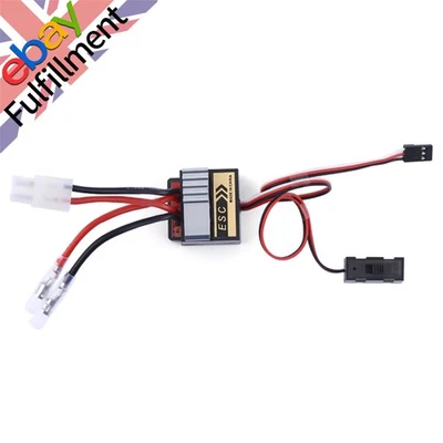 Dual-way 4.8-8.4V ESC Brushed Electric Speed Control For RC Car Truck Boat Model - Image 1 of 4
