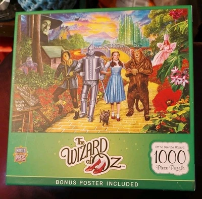 Master Pieces "Off to See The Wizard" 1000 Piece Jigsaw Puzzle  - Image 1 of 4