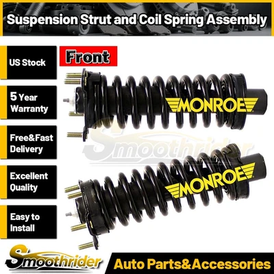 Monroe 2 peças conjunto de mola helicoidal apoio de suspensão dianteiro para Jeep Liberty 2002-2011 2012 - Imagem 1 de 4