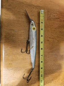 Rebel Jaw Breaker Vintage Lure NOS Jawbreaker Blue/silver Stainless Lip No Box - Picture 1 of 3