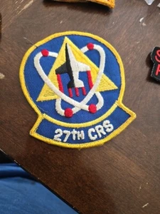 Vintage 27th CRS UNITED STATES AIR FORCE Patch T058 - Bild 1 von 1