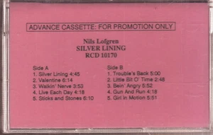 nils lofgren silver lining cassette promo  new - Picture 1 of 2