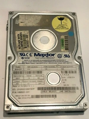 MAXTOR 83240E3 03B 18C 33A 3.2GB IDE HARD DRIVE                      aa5he8 - Image 1 of 2
