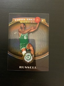 2008-09 Topps Treasury Refractors Bronze #95 Bill Russell 731 / 999