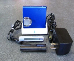 SHARP MD-SK5 Portable MiniDisc Player remote AA pack charger Fully working BLUE - Picture 1 of 13