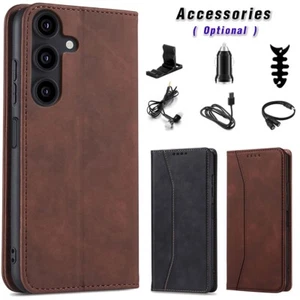 For Samsung Galaxy A14 4G/5G Shockproof Leather Wallet Case Cover / Accessories - Bild 1 von 29