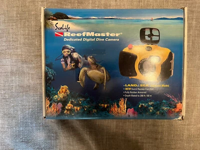 Kit de cámara SeaLife ReefMaster DC250 paquete cámara digital submarina nuevo en caja original Foto 1 de 4