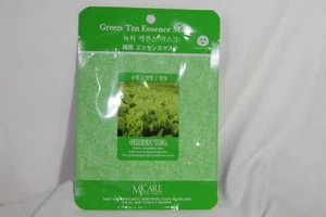 Essence Mask (new) GREEN TEA ESSENCE MASK - ALL SKIN TYPES -1 PRE-MOISTENED MASK - Picture 1 of 2