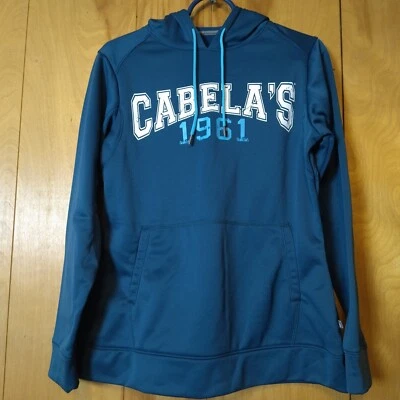 Cabela's Women's Medium Long Sleeve Spell Out Hoodie Pullover - Image 1 of 4