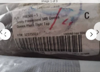 queen size serta mattress set (mattress and box spring) - pick up only/chicago a - Image 1 of 3