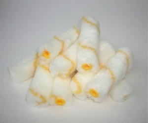 Mini Paint Rollers 500 4"  SOLVENTS OK  All Paints Epoxy Fiberglass Resin Marine - Picture 1 of 1