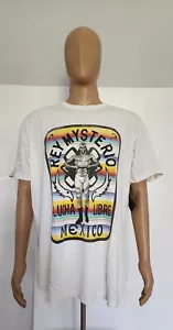 Roots of Fight El Rey Mysterio Lucha Libre Mens T Shirt 100% Cotton 2X-Large* - Picture 1 of 8