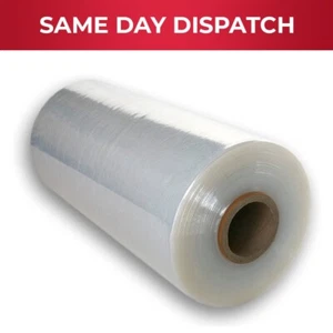 Máquina de envoltura de palets transparente 500 mm x 1750m 20mu uso industrial rollo envolvente retráctil - Imagen 1 de 10