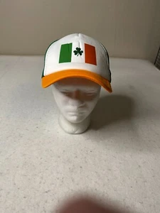 Ireland hat flag snapback Four Leaf Clover St Patricks Day cap Orange White Grn - Picture 1 of 8