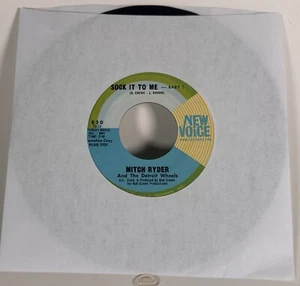 MITCH RYDER 45 RPM SOCK IT TO ME - BABY! / I NEVER HAD IT BETTER - VG+ - Imagen 1 de 3