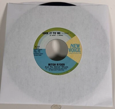 MITCH RYDER 45 RPM SOCK IT TO ME - BABY! / I NEVER HAD IT BETTER - VG+ - Image 1 of 3
