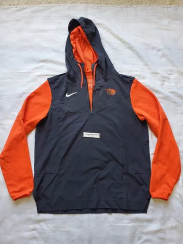 Nike Oregon State University Beavers Mens windbreaker 1/4 zipper size Medium Cover