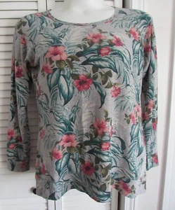 Tommy Bahama Cotton Blend Long Sleeve Blouse Size X Large - Picture 1 of 5
