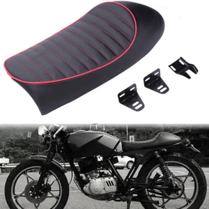 Motorcycle Retro Driver Passenger Two Up Seat For Kawasaki KZ400 KZ650 W650 Z650 - Picture 1 of 12