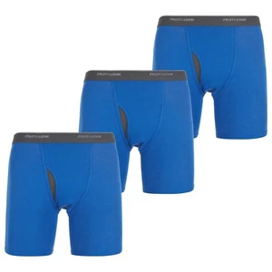 Fruit of the Loom Men's Boxer Briefs Coolzone 3 Pack - Picture 1 of 2