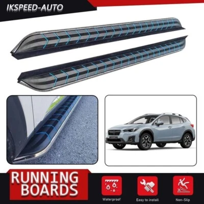 Pair Side Step fit for Subaru XV crosstrek 2018-2022 23 Running Boards Nerf Bar - Image 1 of 4