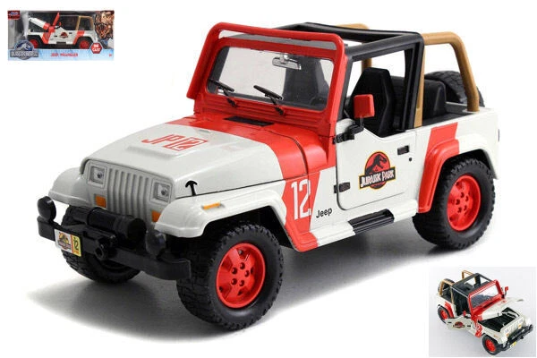 Jada Toys JEEP WRANGLER 1992 JURASSIC PARK 1:24 - Immagine 1 di 1