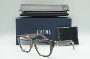 NEW CHRISTIAN DIOR LADY 95.22O S1F 4500 GREY AUTHENTIC SUNGLASSES 52-17 - Picture 1 of 5
