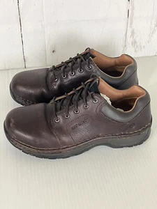Red Wing Safety Work Shoes Womens Size 7.5 Style 2324 Leather Brown Low Lace - Picture 1 of 12