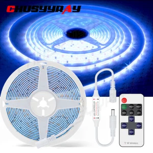 16.4ft Waterproof LED Marine Boat Yacht Deck Pontoon Light Blue+Remote Control - Picture 1 of 18