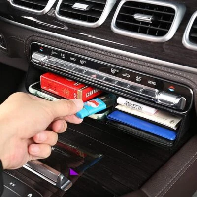 Consola central organizadora bandeja caja de almacenamiento para Mercedes Benz GLS GLE EQA EQB GLA Foto 1 de 4