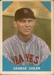 GEORGE SISLER 1960 Fleer #13 BUY ANY 2 ITEMS FOR 50% OFF   B220R3S2P34