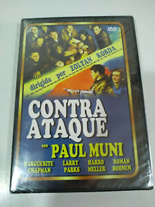 Contra Ataque Paul Muni Zoltan Korda - DVD Nuevo - 2T
