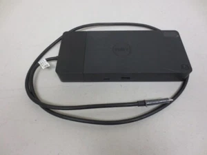 Station d'accueil USB Dell WD19S Type-C noire K20A001 K20A *ACCUEIL UNIQUEMENT* - Photo 1/4