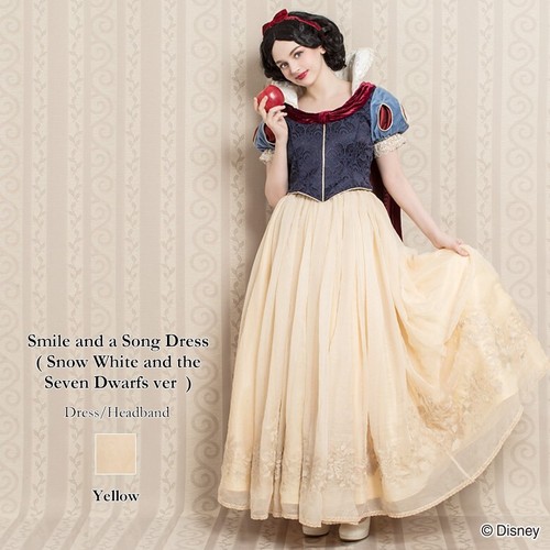 UNDERCOVER Disney Biancaneve Vestito Cosplay Donna Miele Segreto.Giappone.