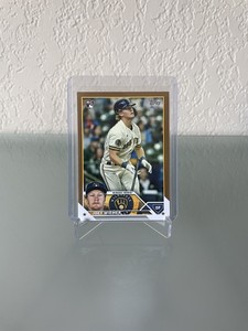 2023 Topps Update Series Joey Wiemer RC Gold Parallel US245   /2023