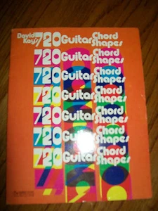 DAVID KAY'S 720 GUITAR CHORD SHAPES - Picture 1 of 1