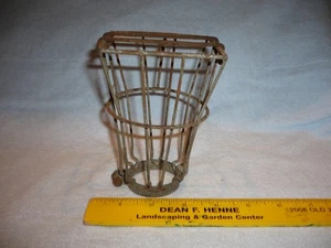 Vintage Frankenstein Kopf DRAHT Käfig Haken Störlicht Vintage Werkstatt - Bild 1 von 5