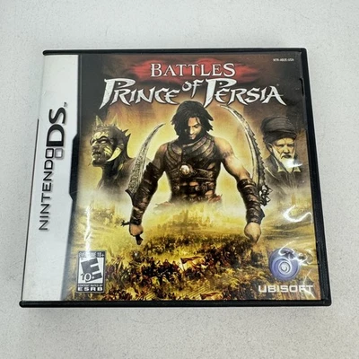 Battles of Prince of Persia For Nintendo DS 2005 Authentic Tested No Manual - Image 1 of 4