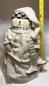 Plush Ski snow Woman - Picture 1 of 7