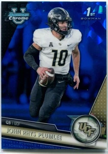 JOHN RHYS PLUMLEE 2023 Bowman Chrome U. University SAPPHIRE #104 - Picture 1 of 2